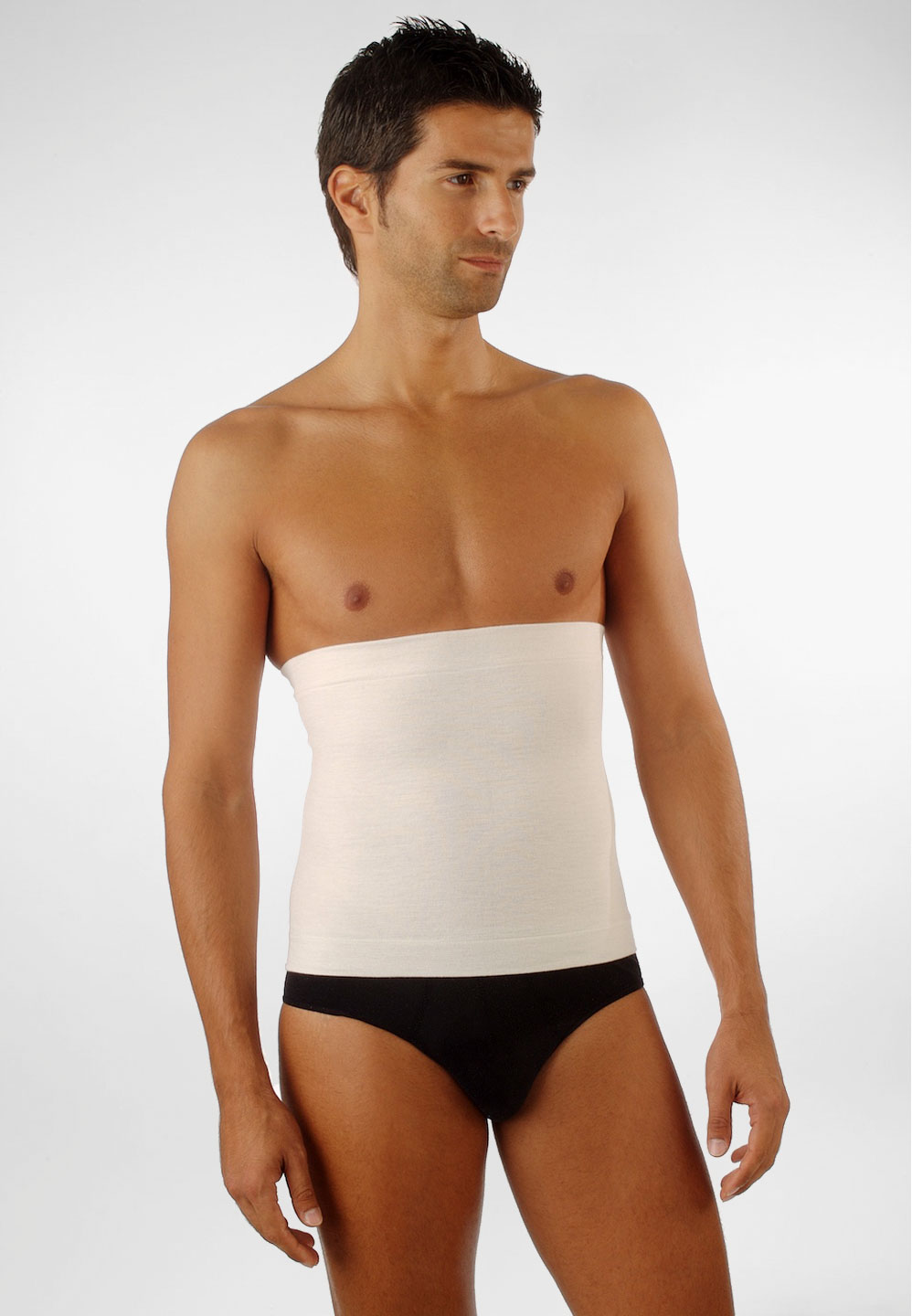Unisex termo pás na chrbát z bavlny a vlny (31 cm)