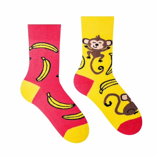 Veselé ponožky Opica – Detské