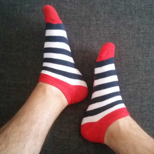 Veselé ponožky Námorník – členkové