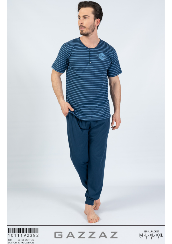 Pánske pásikavé pyžamo model: 1011192382
